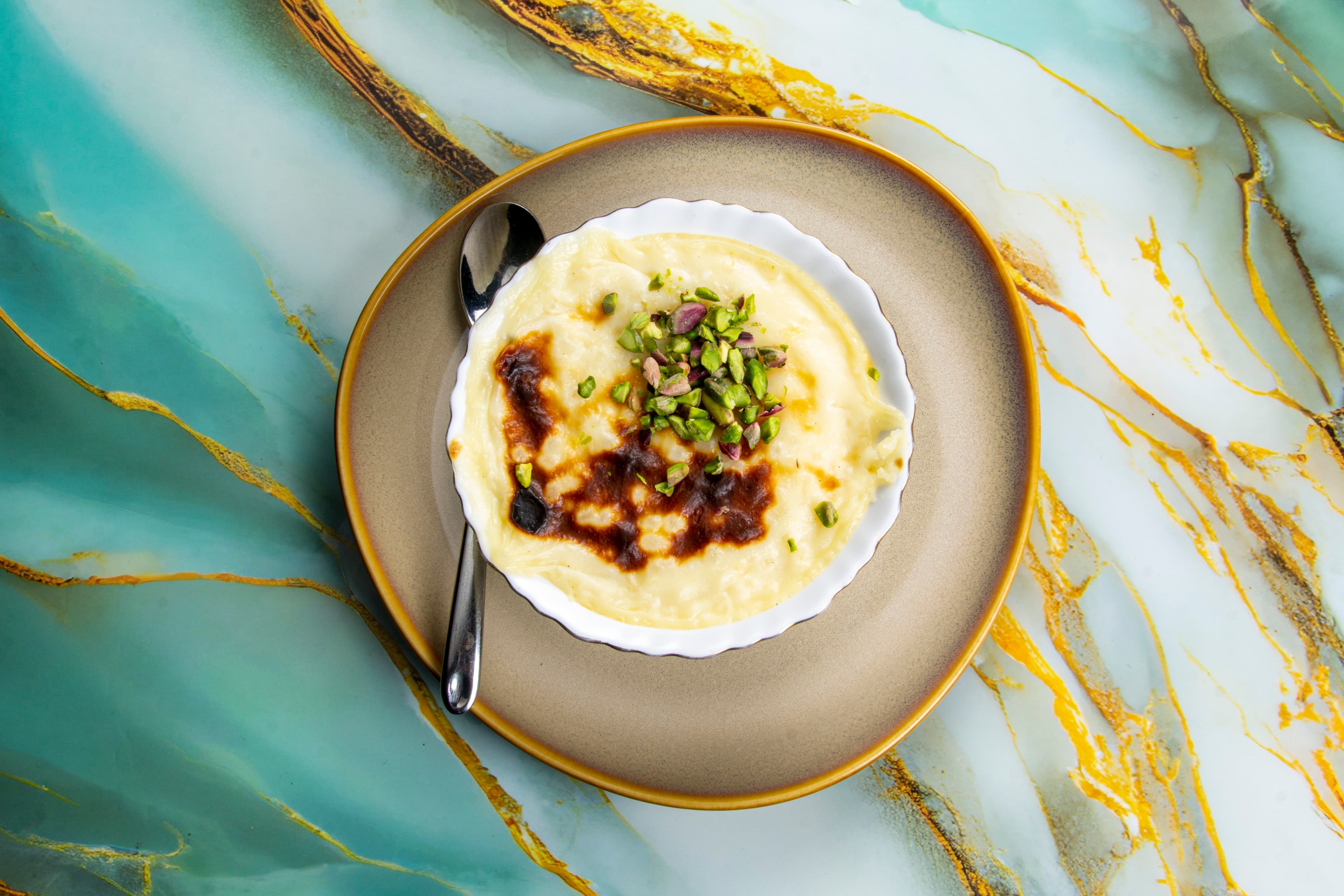 Turkish Rice Pudding - شیر برنج ترکی