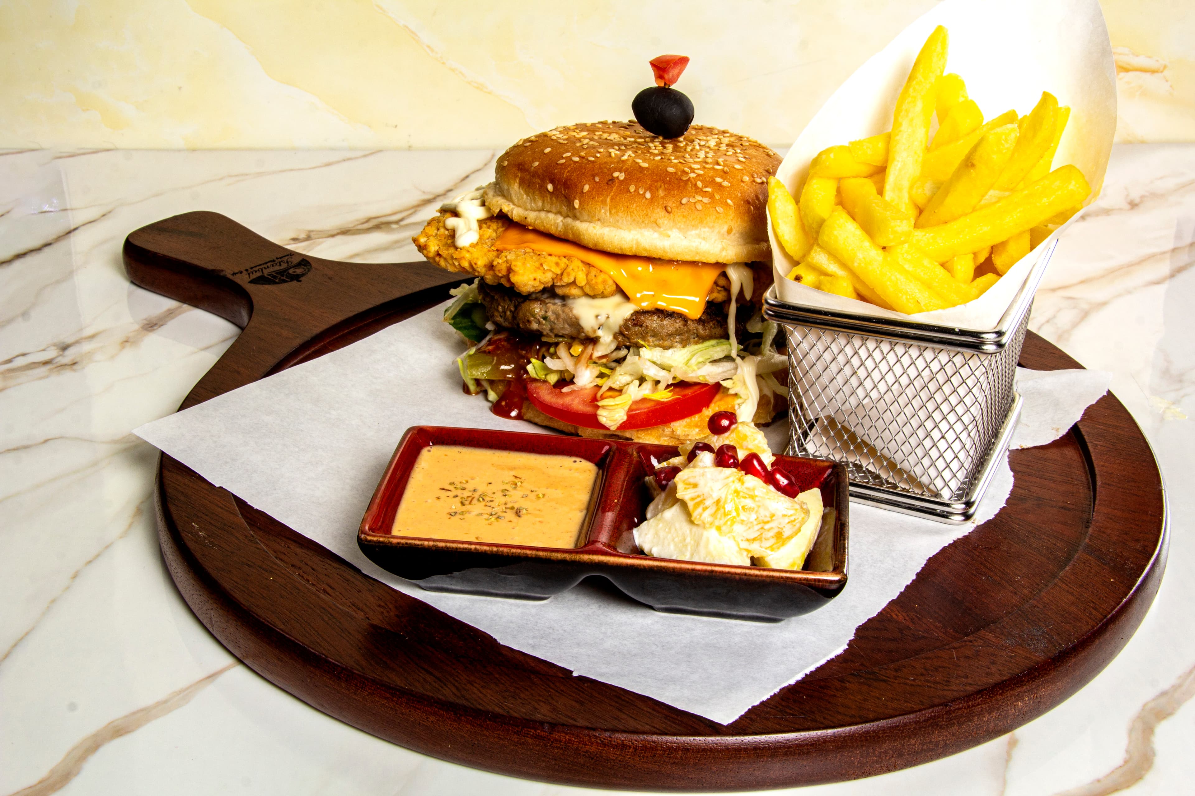 Istanbul Special Burger - برگر مخصوص استانبول